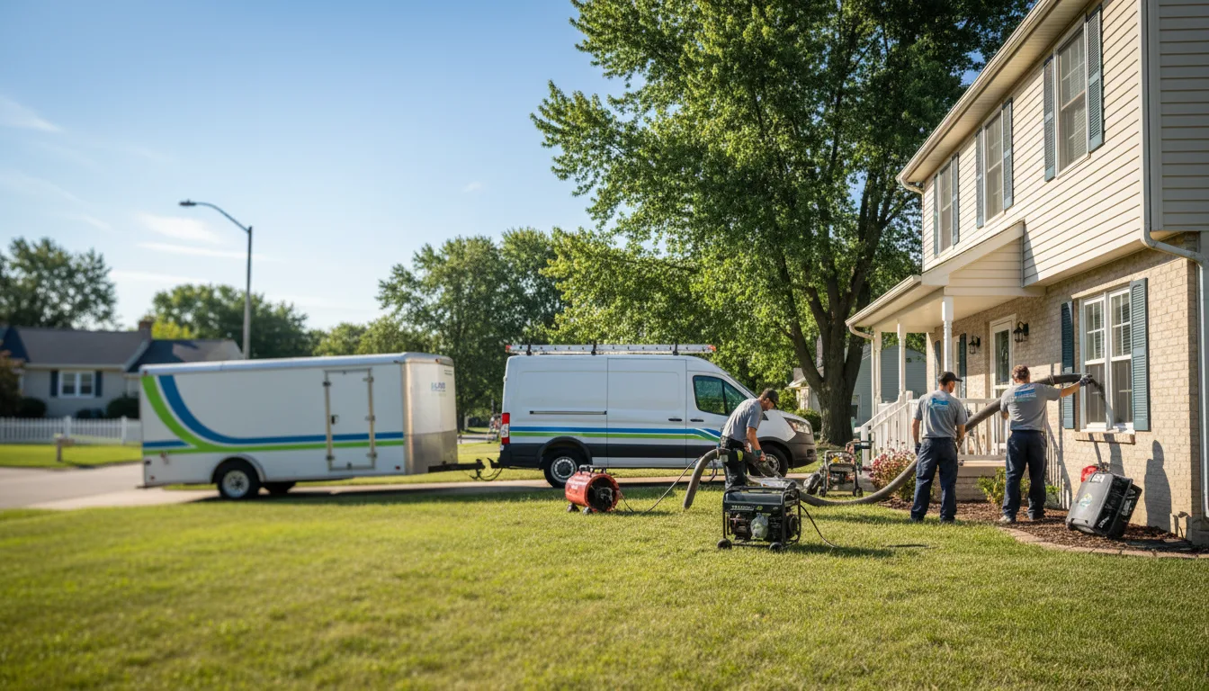 Flooded Basement Restoration And Cleanup With Repair in Fort Johnson, NY near me